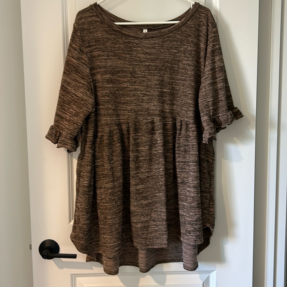 Forgotten Grace high low blouse